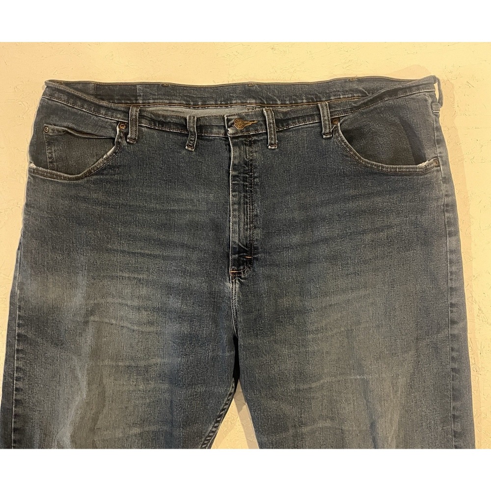 Wrangler Five Star Premium Denim Flex Comfort Relaxed Fit Jeans 46x30‎ 1097FXWXD - Picture 4 of 9